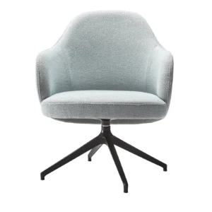 Blue Swivel Armchair